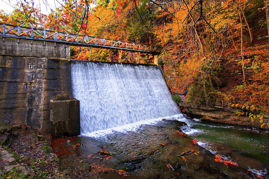 The Spillway  Photograph by Jerry Cowart