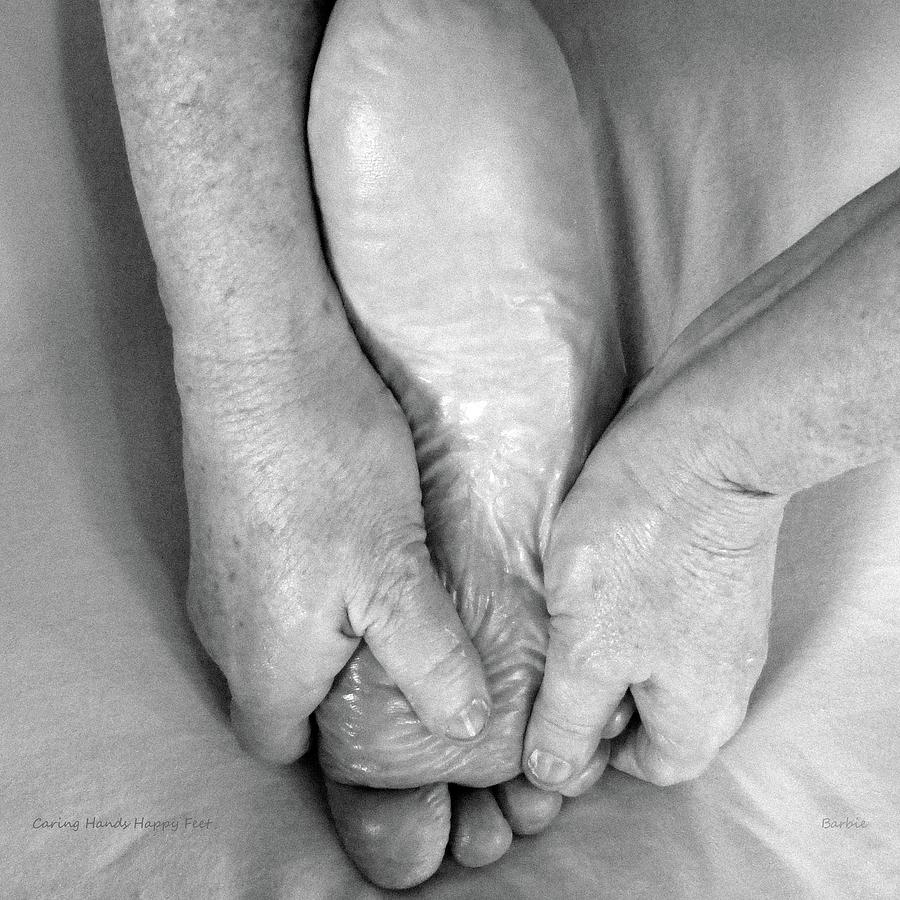 The Spirit Of The Spa Caring Hands, Happy Feet Photograph