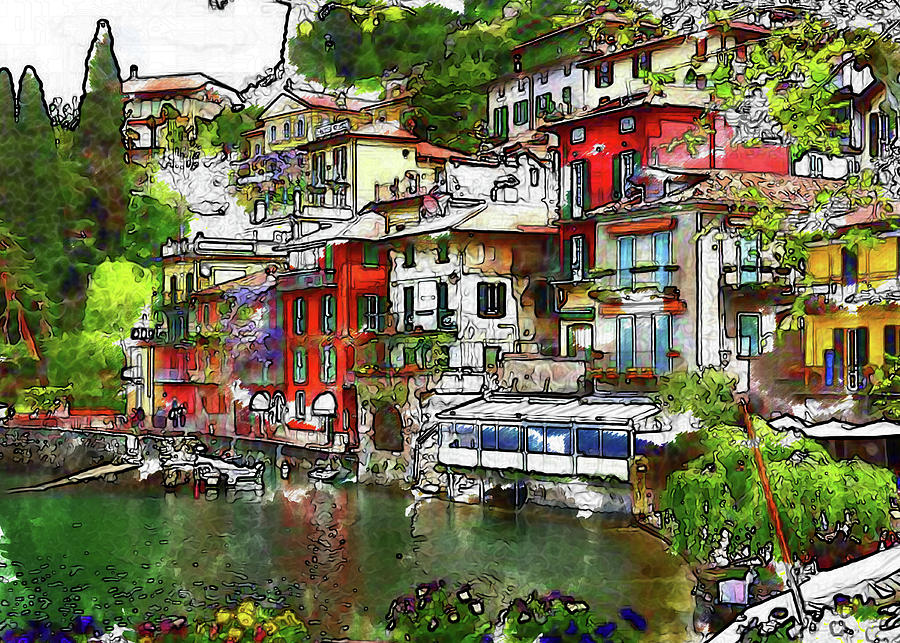 The Splendor Of Italia Digital Art by Isaac Seymour | Fine Art America