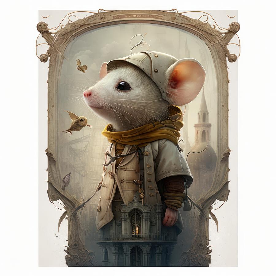The Squire Mouse - Proud and Humble Digital Art by Manuel Voss - Fine ...