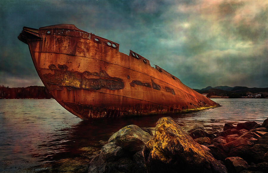 The SS Charcot Shipwreck Photograph by Tracy Munson