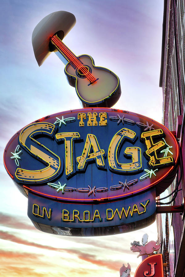 The Stage on Broadway Photograph by Jerry Fornarotto