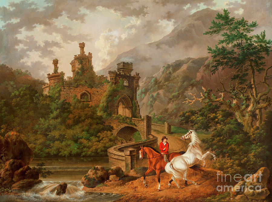 The Startled Stallion 1797 Painting by Peter Ogden