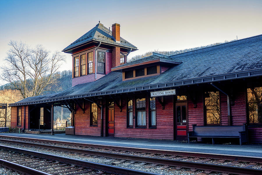 The Station at Harpers Ferry Photograph by David Beard - Pixels