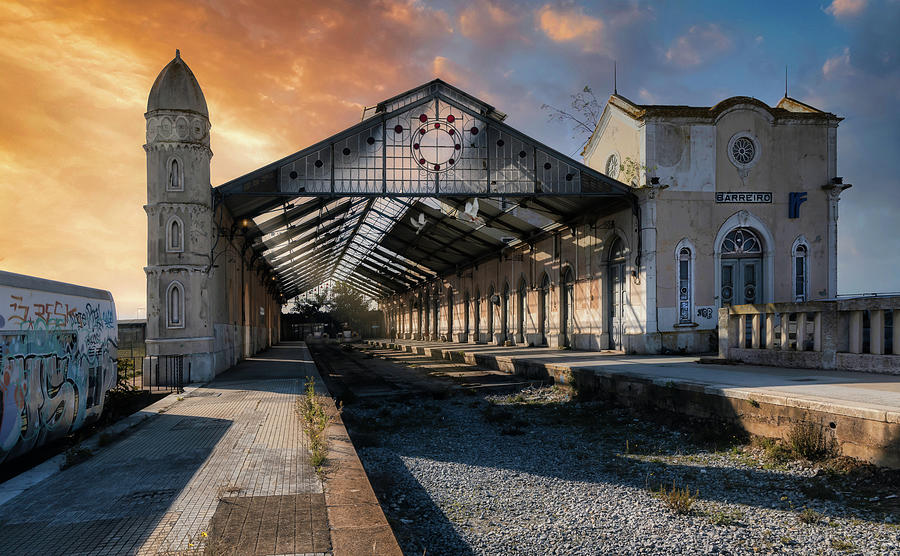 The station that lost the rails Photograph by Micah Offman
