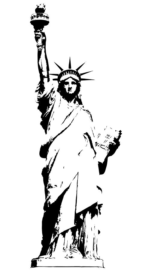 The Statue Of Liberty Digital Art by Pietro Cesaretti - Fine Art America