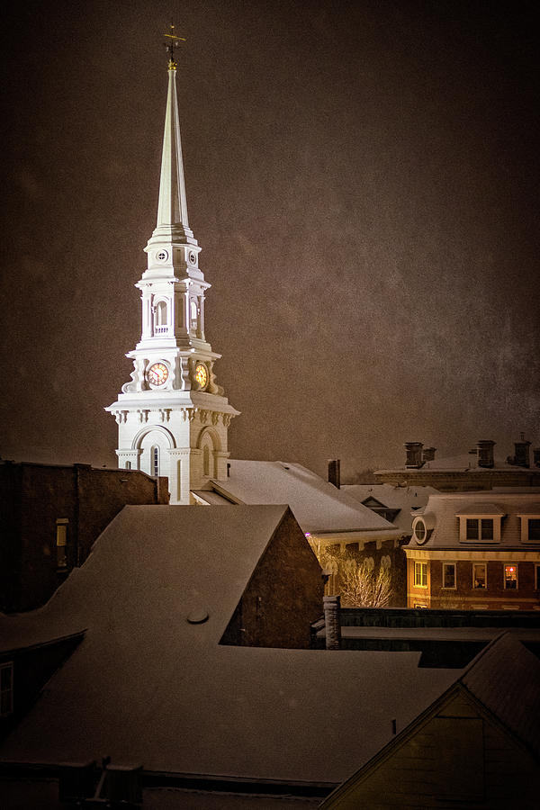 The Steeple  Photograph by Jeff Sinon