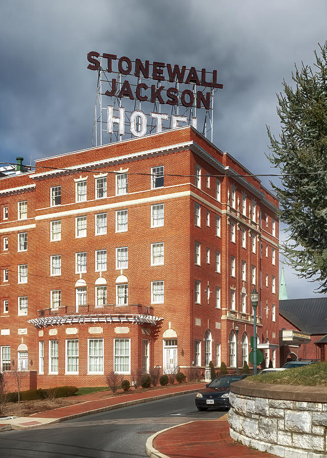 The Stonewall Jackson Hotel in Staunton Virginia Photograph by Susan Rissi Tregoning