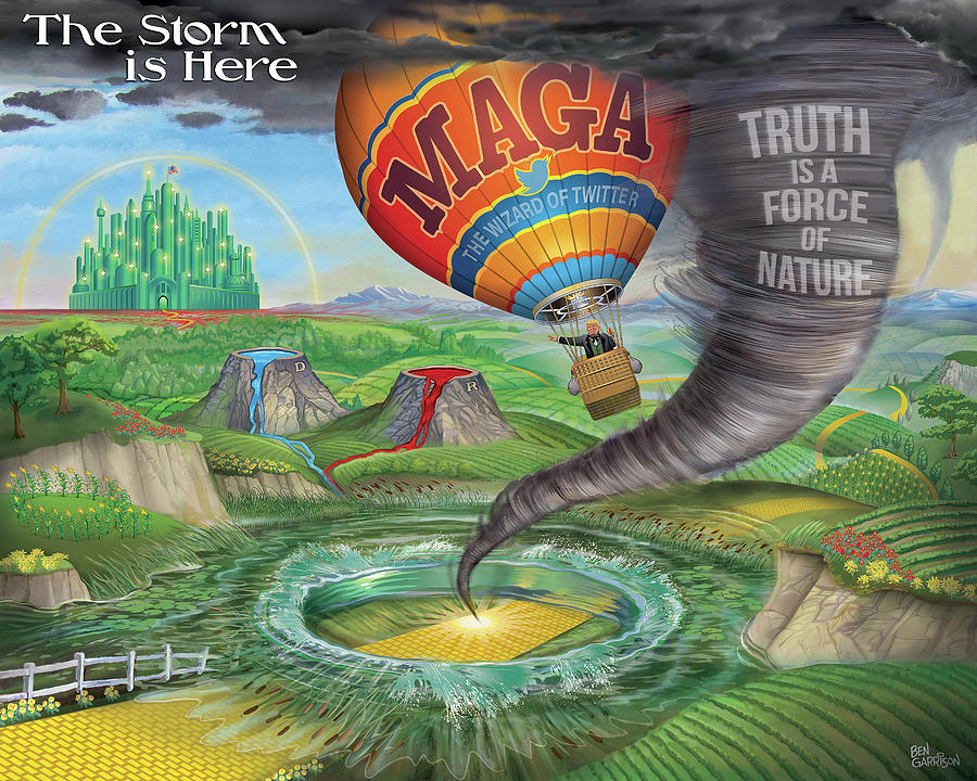 Storm Digital Art - The Storm Is Here by GrrrGraphics ART Storm Digital Art - The Storm Is Here by GrrrGraphics ART