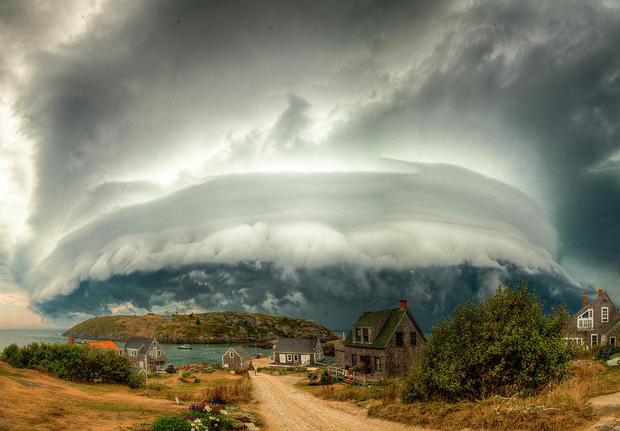 The Storm Photograph by Tom Cameron