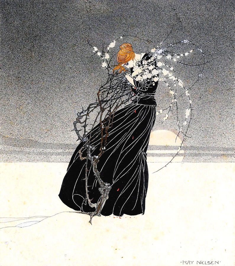 The Story Of A Mother - Enchanted Vision By Kay Nielsen 1910 Drawing
