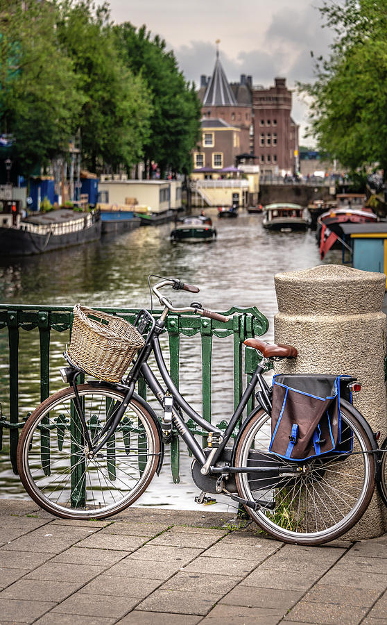 The Streets of Amsterdam Photograph by Andrew Matwijec