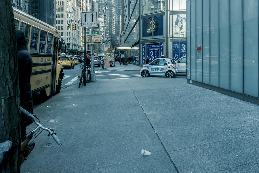The Streets Of New York City X Photograph by Enrique Pelaez