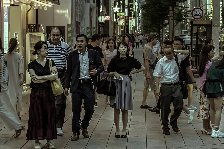  The Streets of Tokyo XIV Photograph by Enrique Pelaez