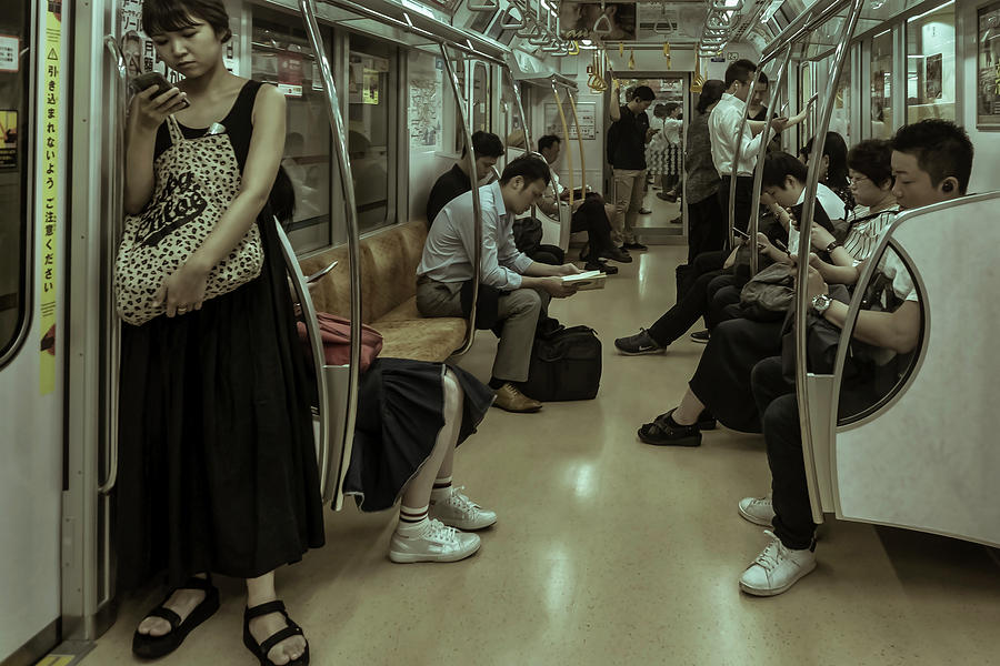  The Streets of Tokyo XIX Photograph by Enrique Pelaez