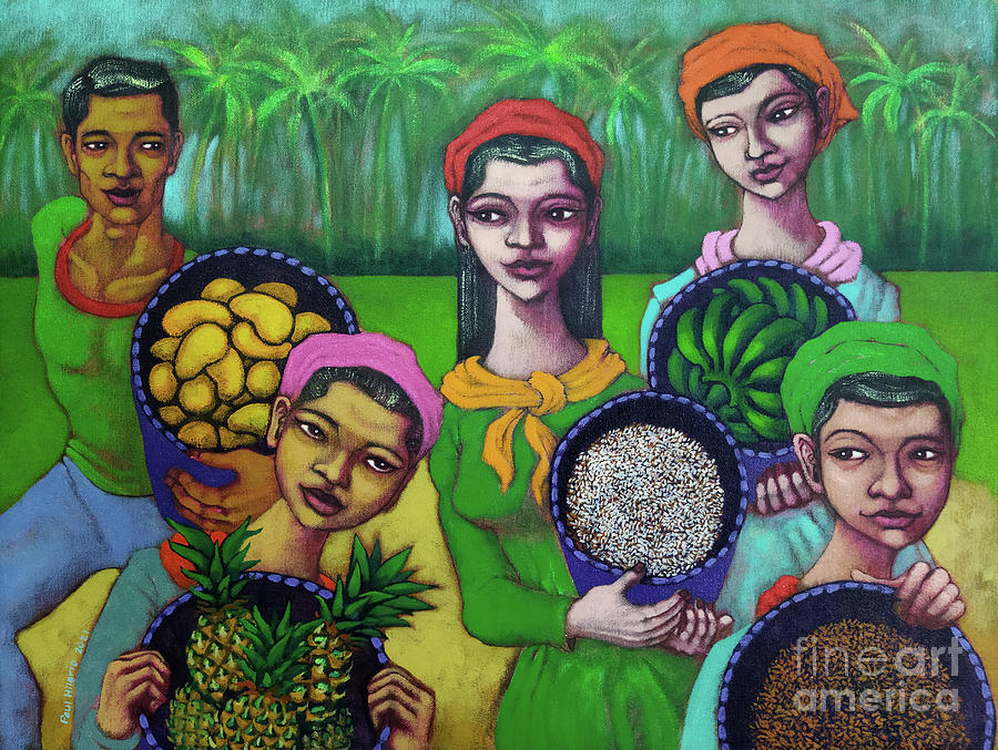 The Summer Harvest Painting by Paul Hilario