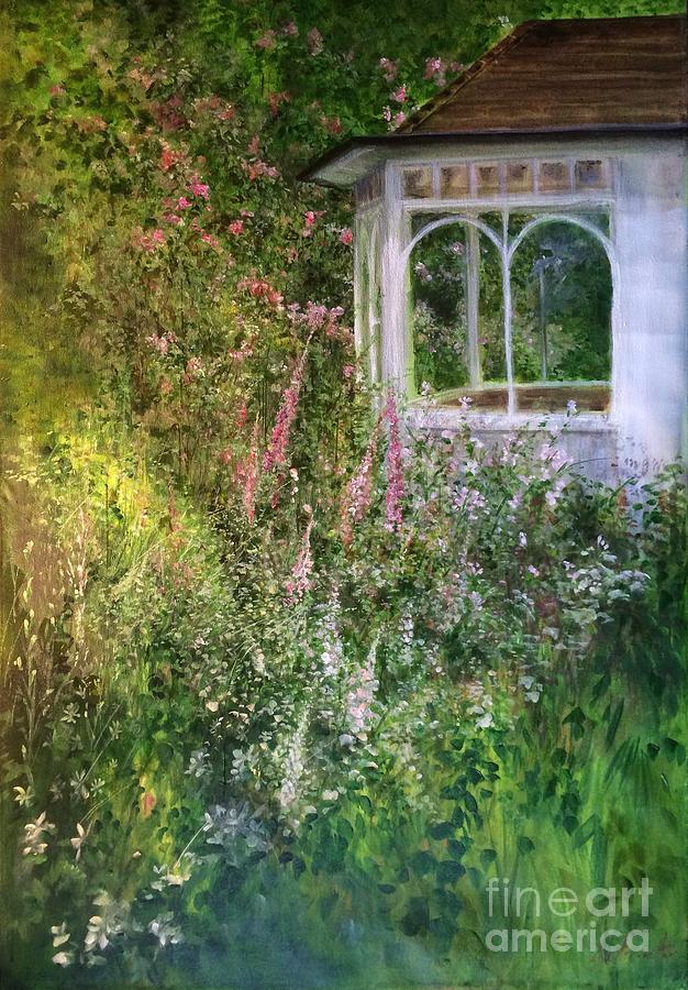 The Summer House  Painting by Lizzy Forrester