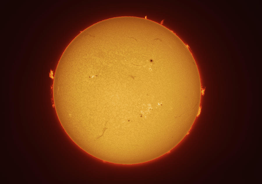 The Sun - 05-25-2023 Photograph by Dennis Sprinkle