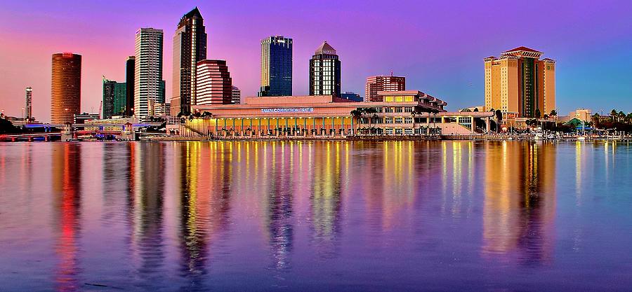 The Sun Descends in Tampa Photograph by Frozen in Time Fine Art Photography