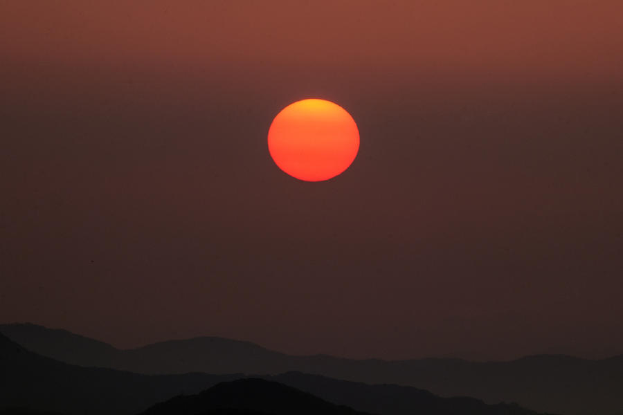 The Sun Photograph by Shene