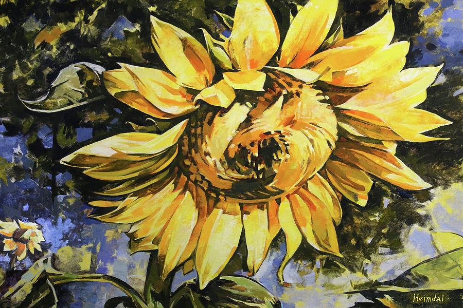 The Sunflower Painting by Tim Heimdal