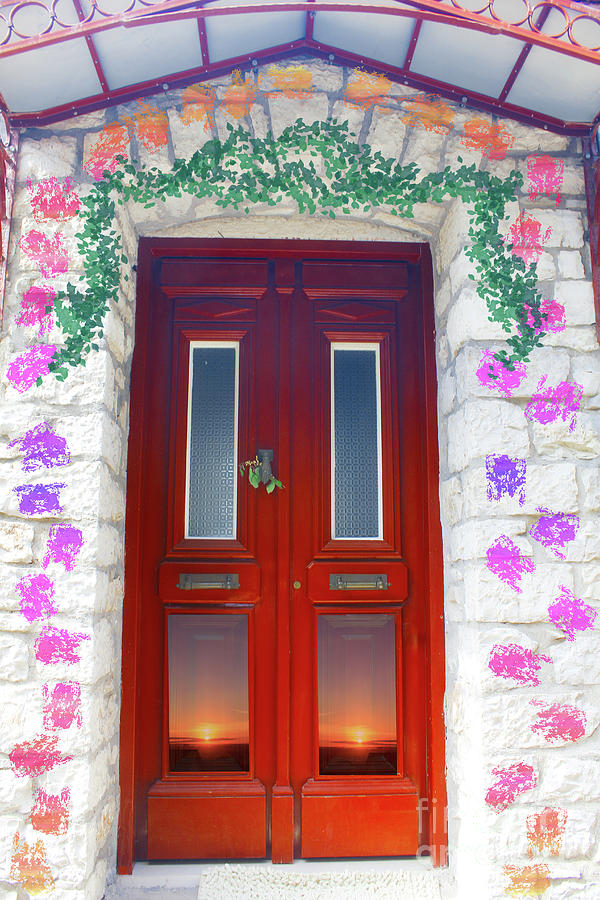 The Suns Door Painting by Donna L Munro