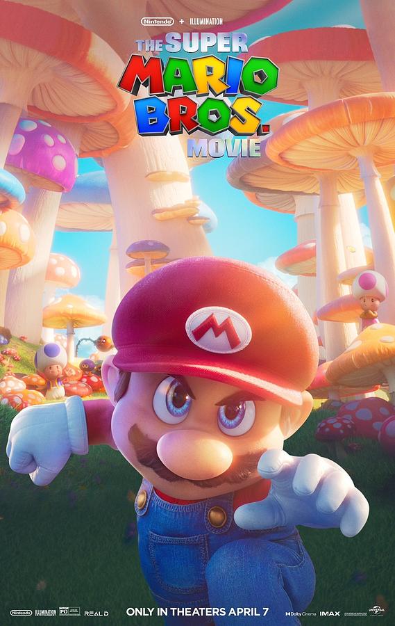 Movie Poster Painting - The Super Mario Bros. Movie 2023 by Movie Posters