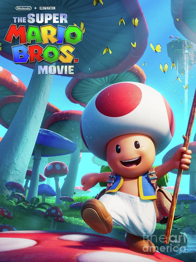 The super mario movie 2023 Digital Art by Carey Harris - Fine Art America