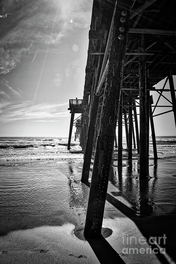 The Support Of The Pier Digital Art by Kirt Tisdale