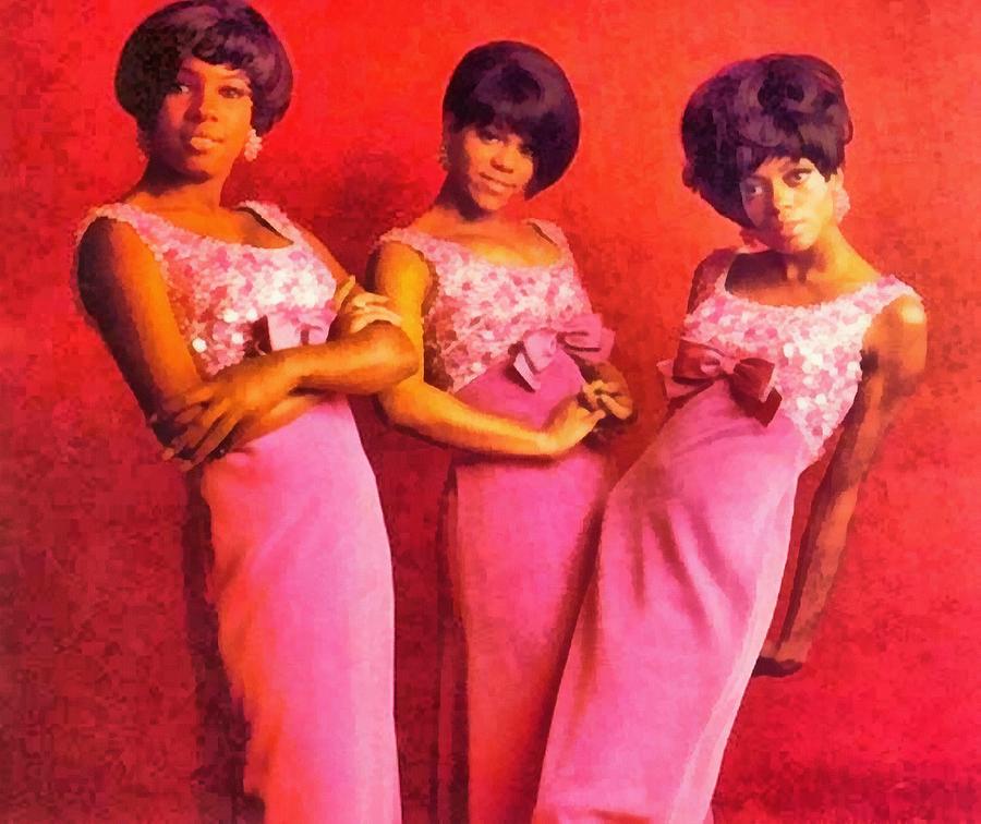 The Supremes Digital Art by Berkeley Perryman | Fine Art America