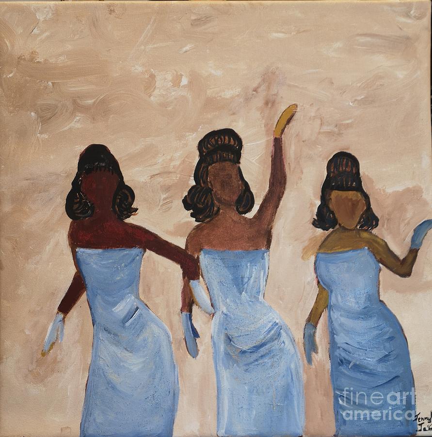 The Supremes Painting by Jennylynd James