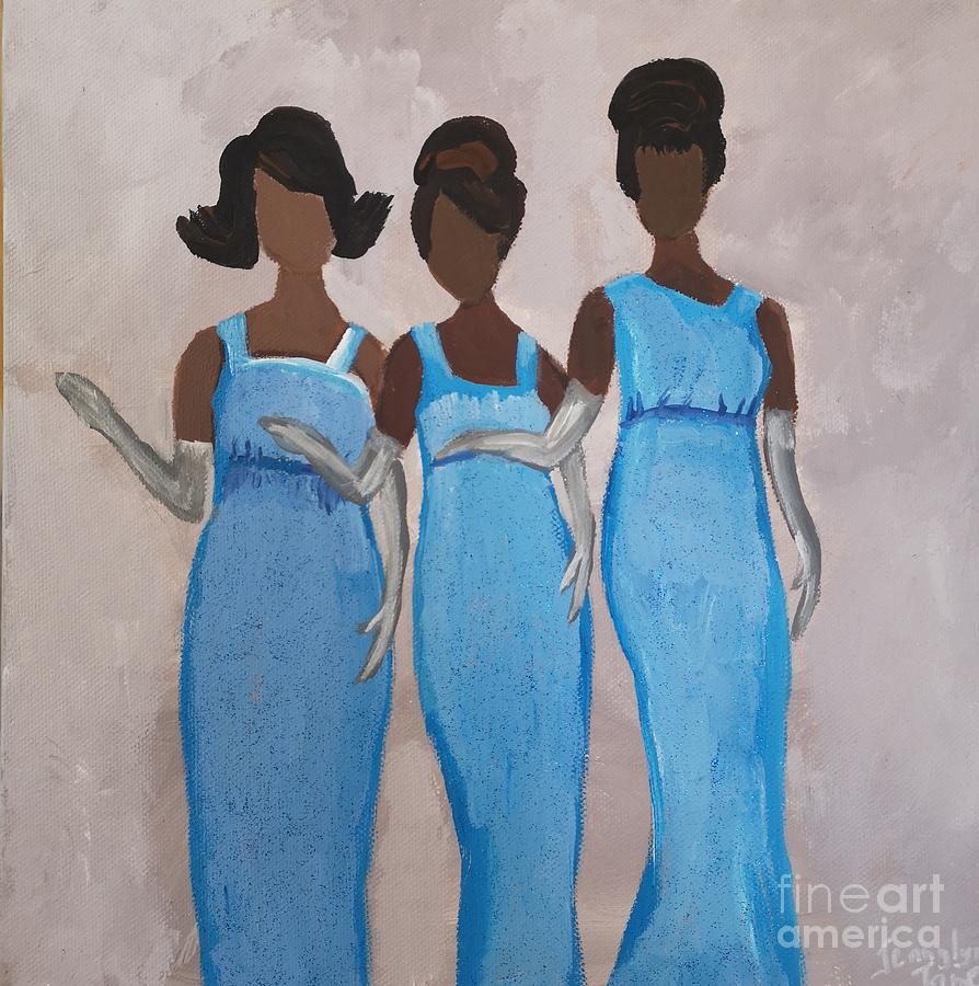 The Supremes - Someday Painting by Jennylynd James