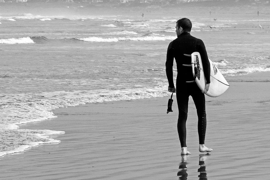The Surfer Photograph by Sue Cullumber