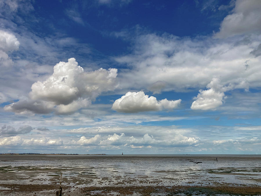 The Swale from Seasalter Photograph by Gary Eason