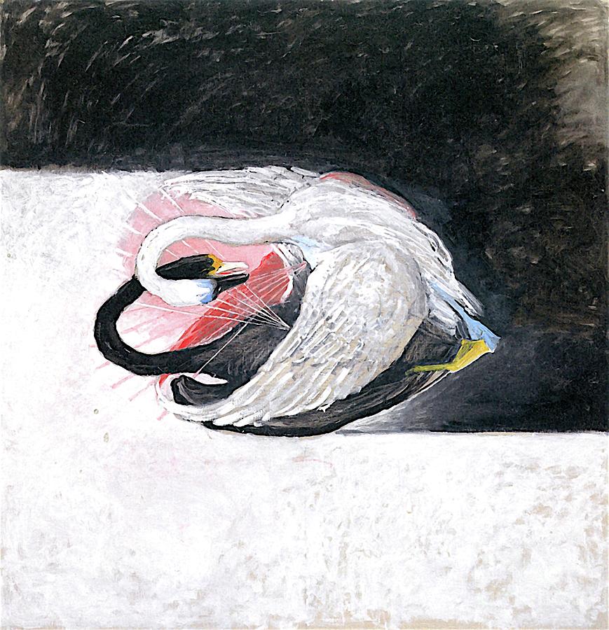 The Swan, No. 03, Group IX-SUW Painting by Hilma af Klint