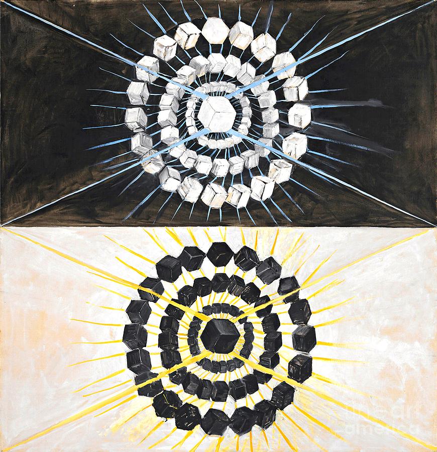 The Swan, No. 08, Group IX-SUW Painting by Hilma af Klint