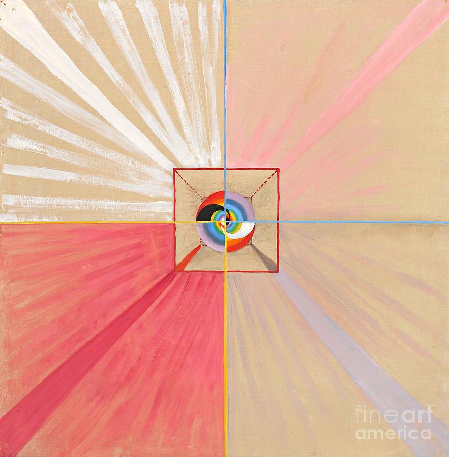 The Swan, No. 11, Group IX-SUW Painting by Hilma af Klint