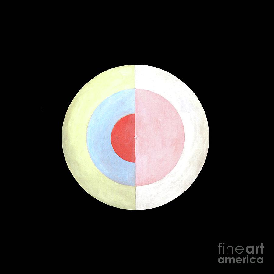 The Swan, No. 16, Group IX-SUW Painting by Hilma af Klint
