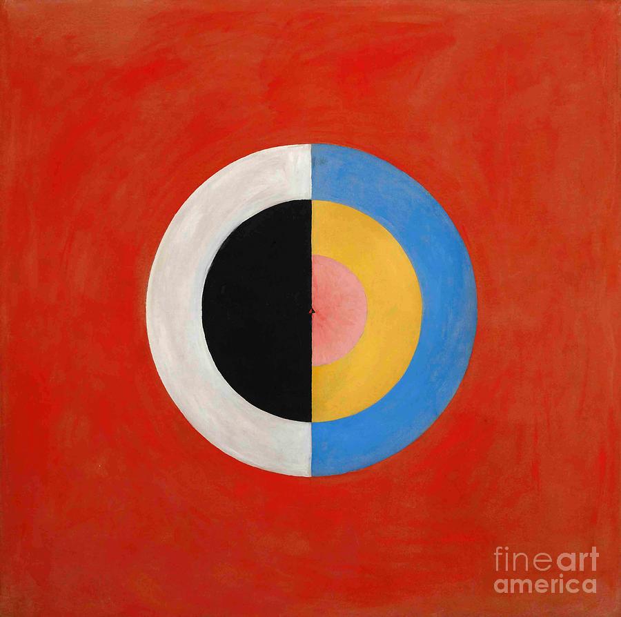 The Swan, No. 17, Group IX-SUW Painting by Hilma af Klint