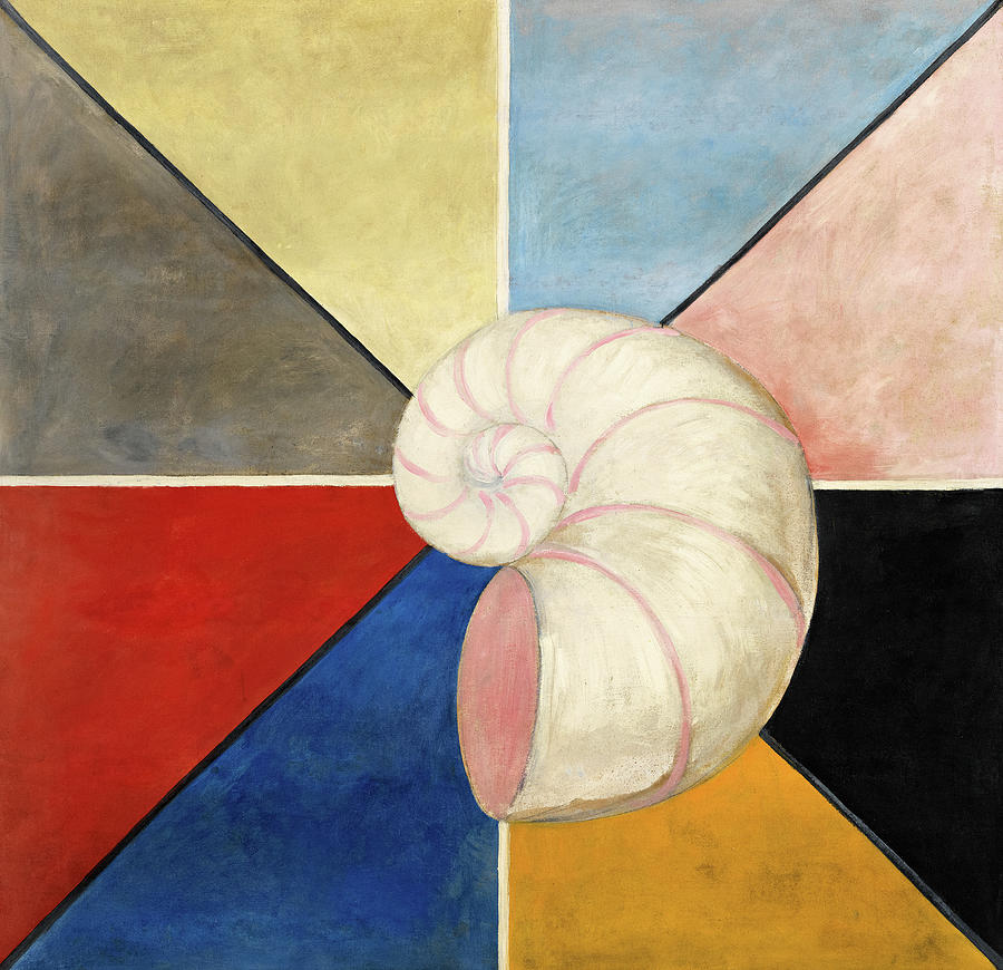 Abstract Painting - The Swan, No.19 by Hilma af Klint