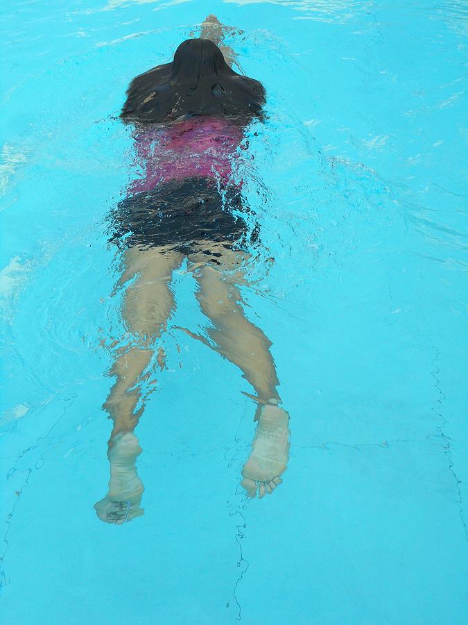 The Swimmer Photograph by Dietmar Scherf