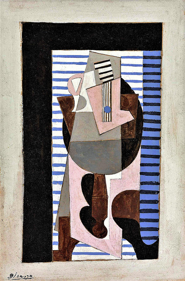 The Table - Digital Remastered Edition Painting By Pablo Picasso