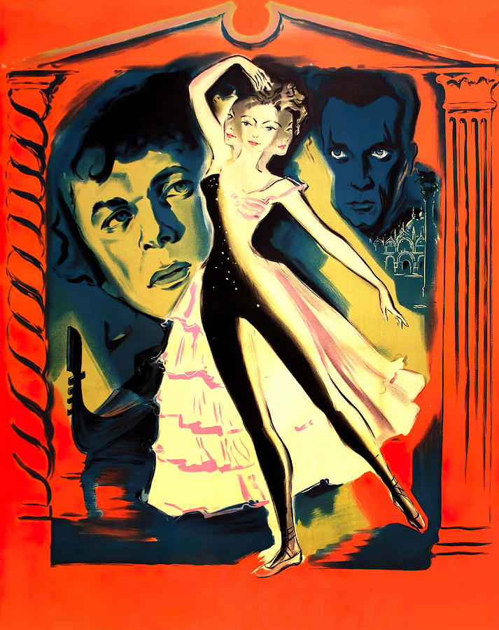 The Tales of Hoffman, 1951, movie poster painting by Georges Allard Painting by Movie World Posters