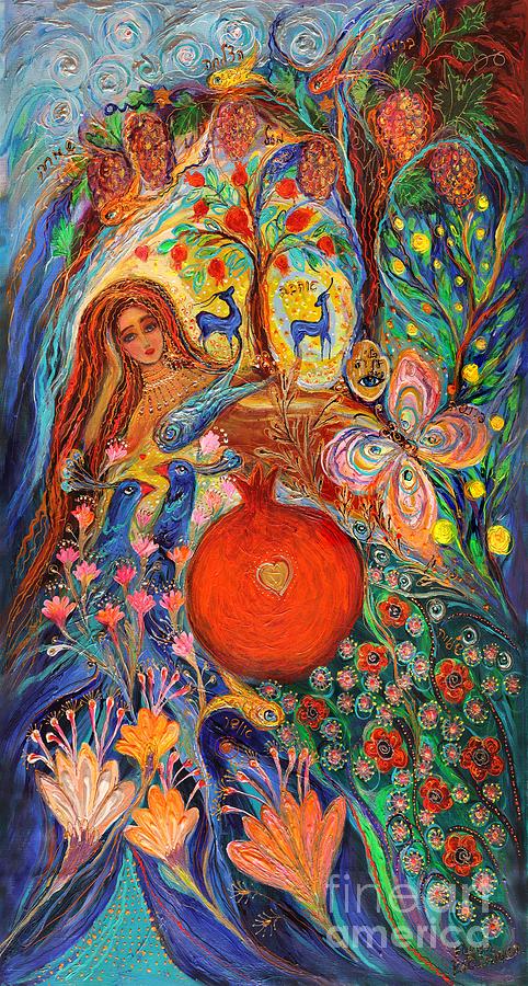 The Tales of One Thousand and One Nights. Left Panel Painting by Elena Kotliarker