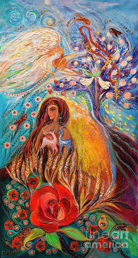 The Tales of One Thousand and One Nights. Right Panel Painting by Elena Kotliarker