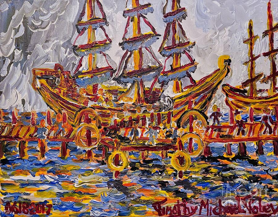 The Tall Ships Painting
