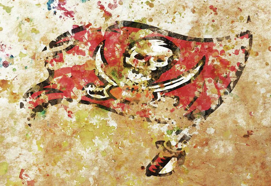 The Tampa Bay Buccaneers 6h Mixed Media by Brian Reaves