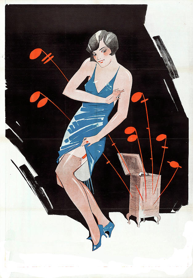 ''The Taxi Dancer'', 1927, movie poster painting by Eric Rohman ...