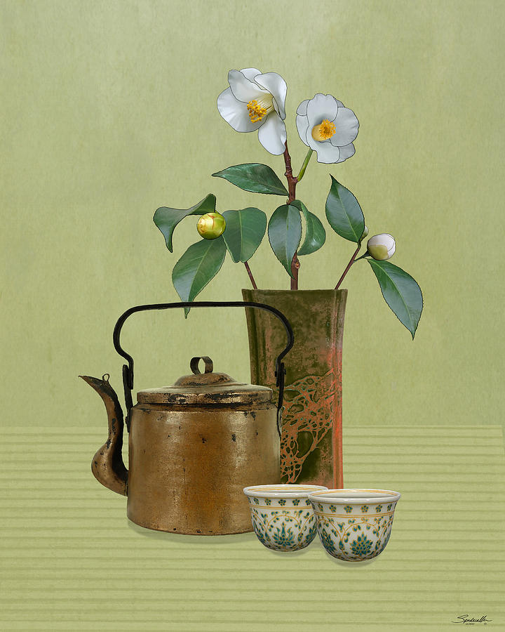 The Tea Flower Digital Art by M Spadecaller