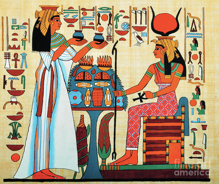 The Temple Painting by Art Egypt - Fine Art America